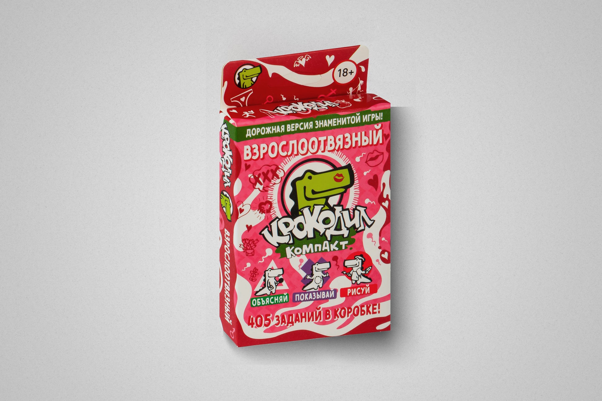 Купить настольную игра «Крокодил ВзрослоОтвязный. Карты» в Польше и Европе